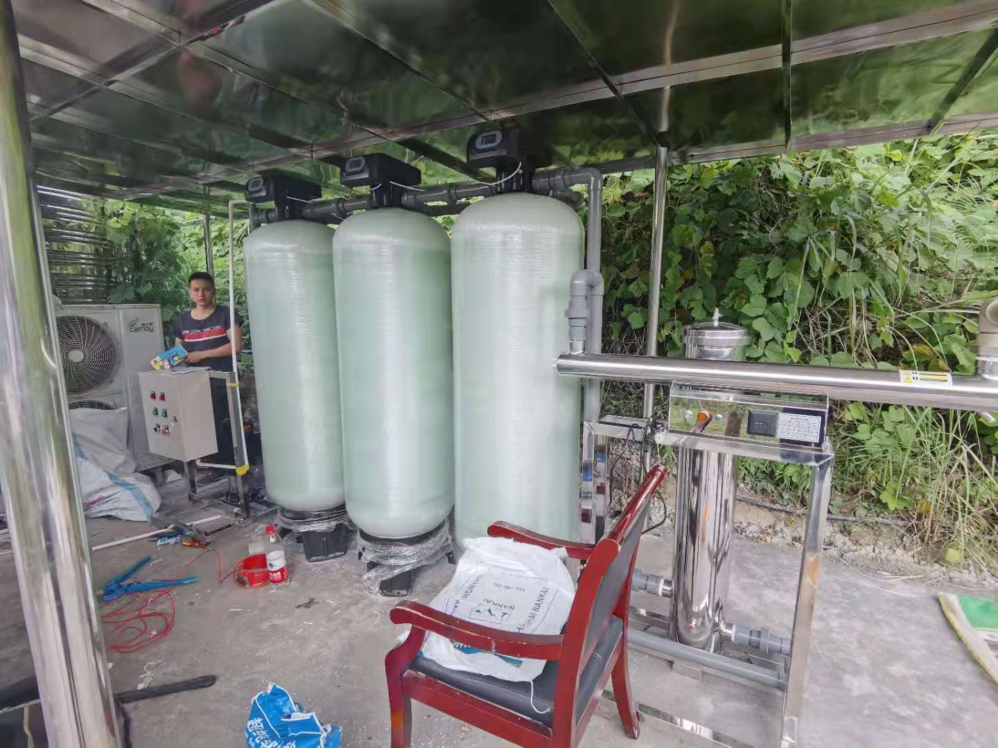 贵州8吨/时净化开云官方入口，贵州井水地下水过滤设备