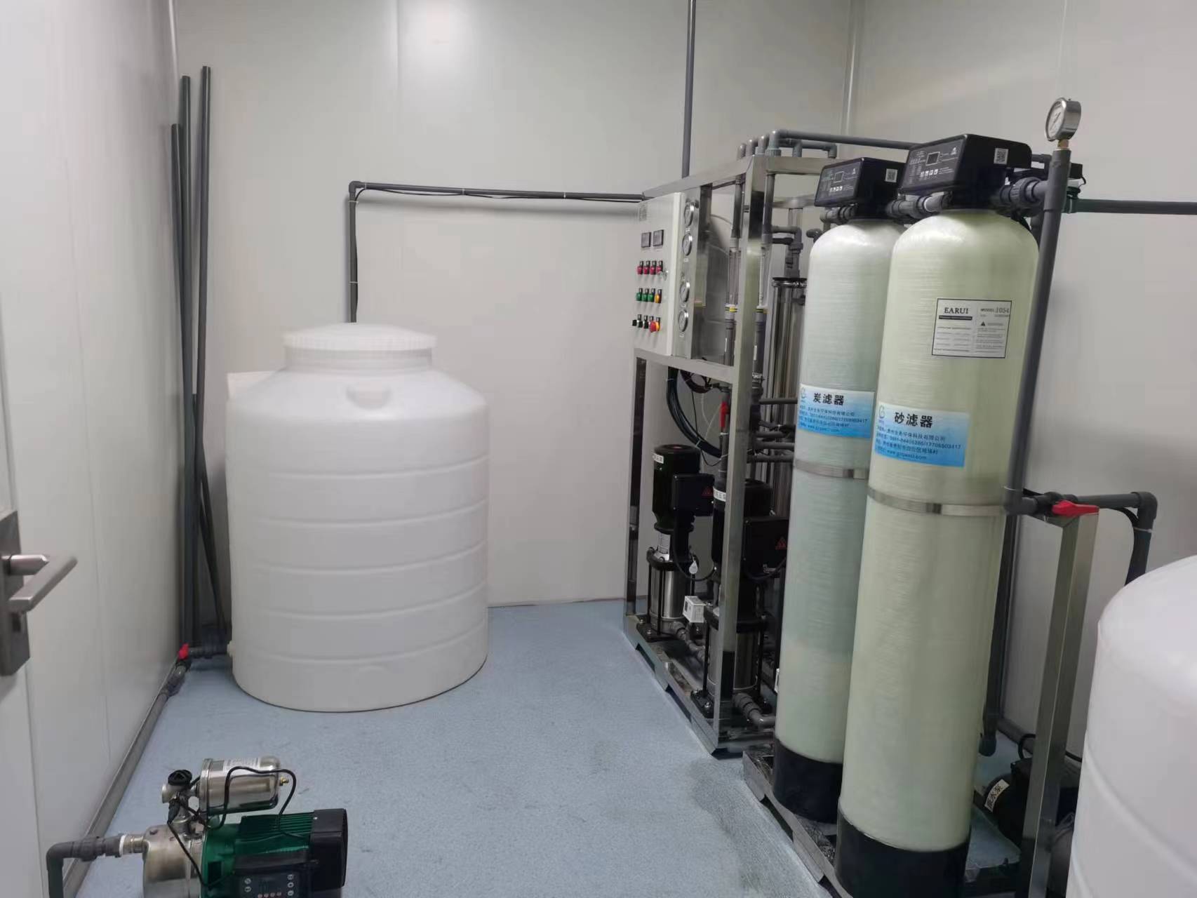 安徽生物实验室订购安装0.25吨/时双级纯化开云官方入口